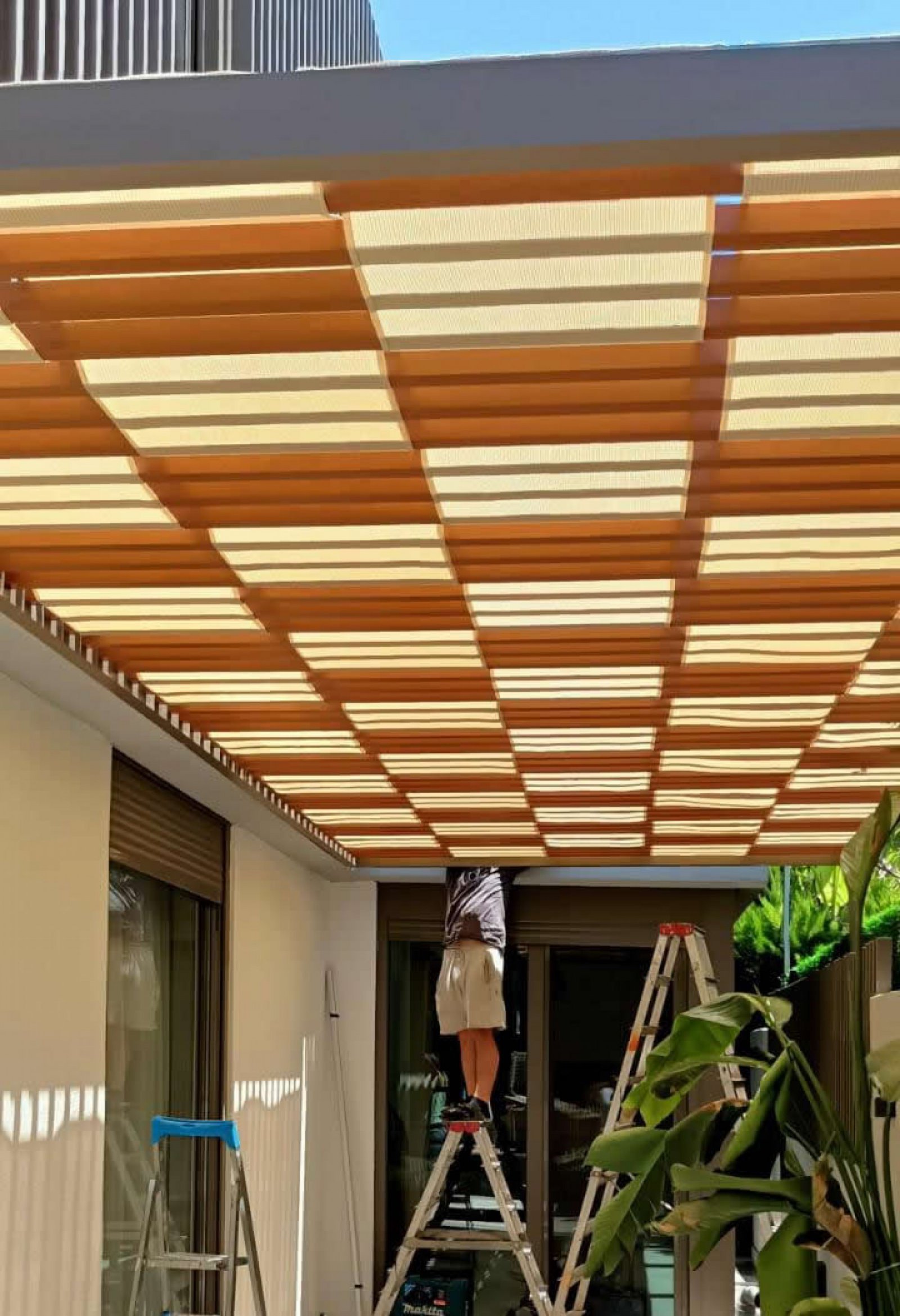 Modern, dayanıklı ve estetik tente gölgelik sistemleri