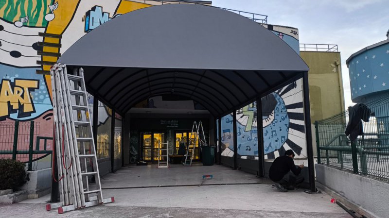 Şeffaf Branda Kış Bahçesi