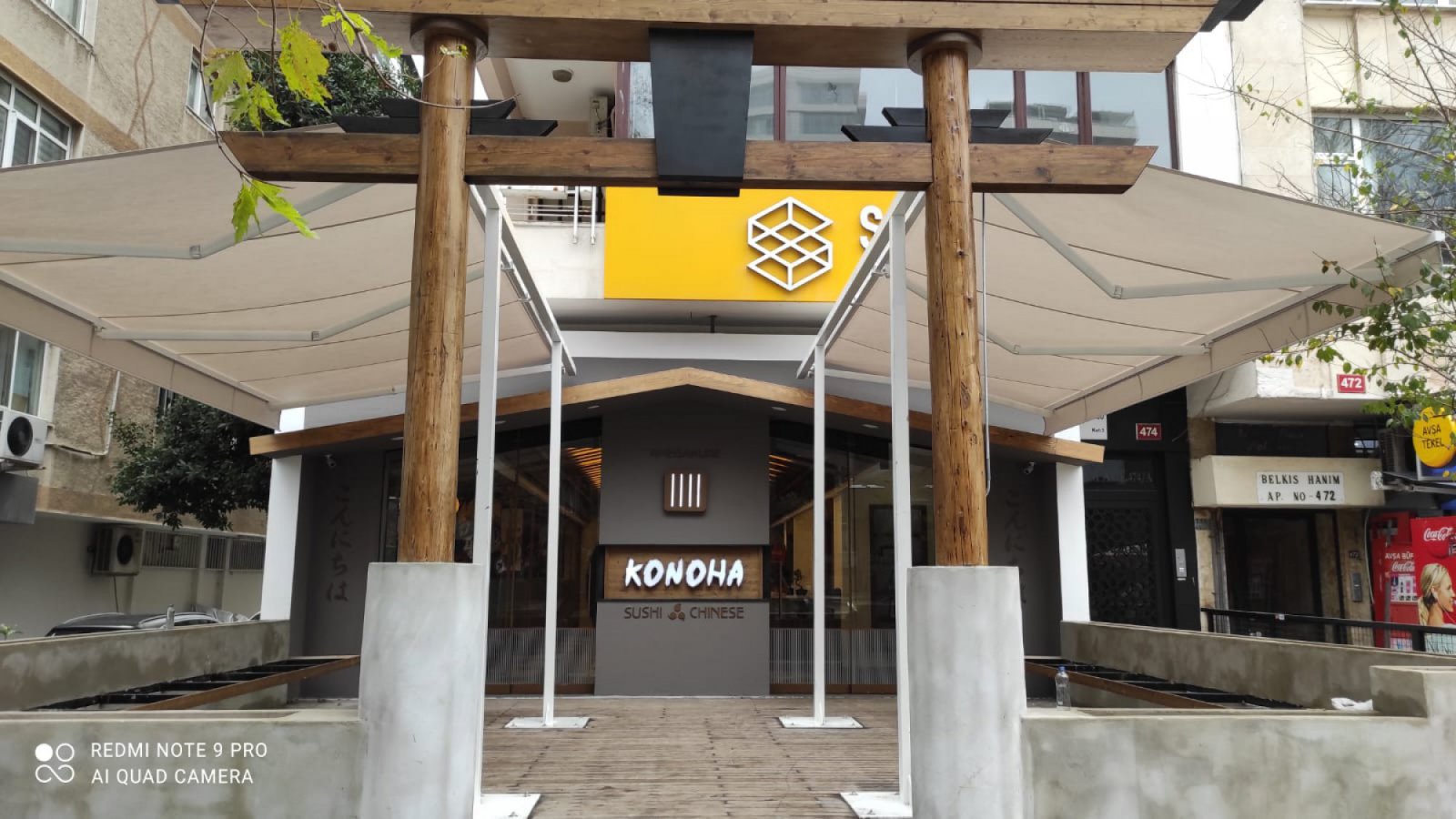 Çift Açılır Tente