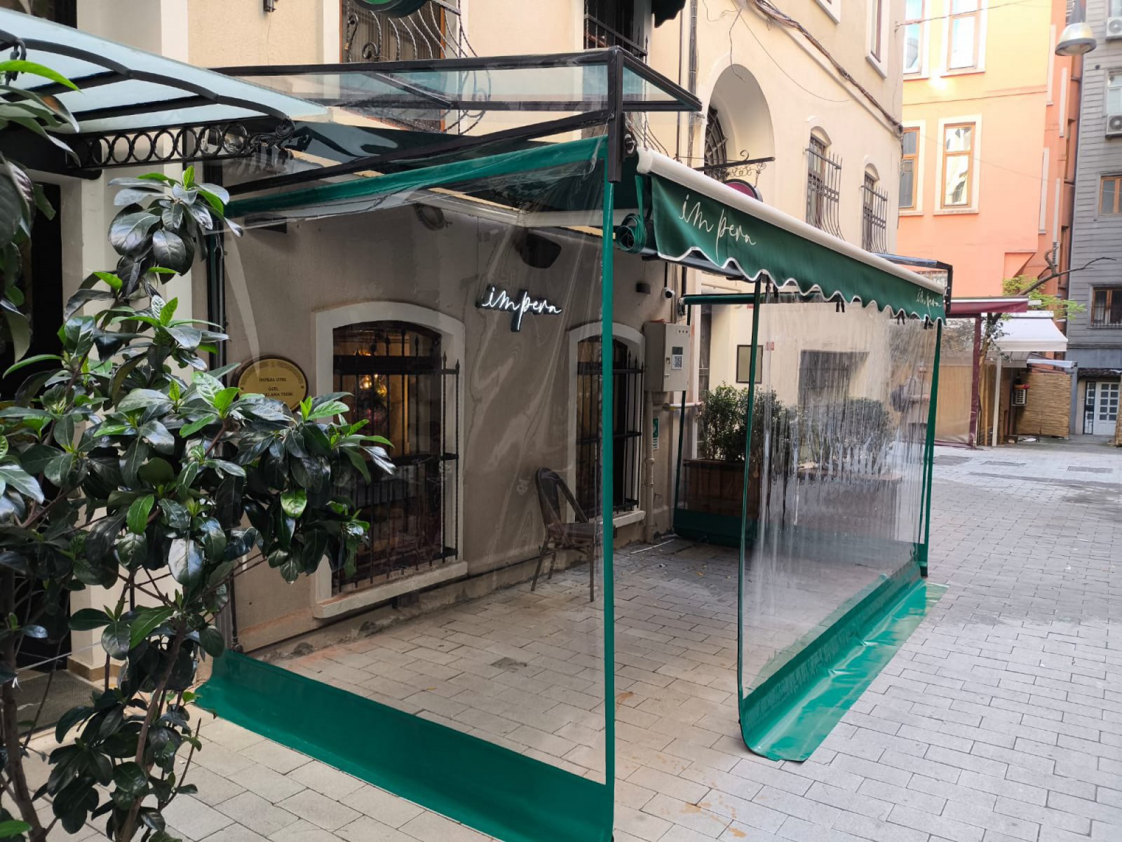 Balkon Fermuarlı Branda