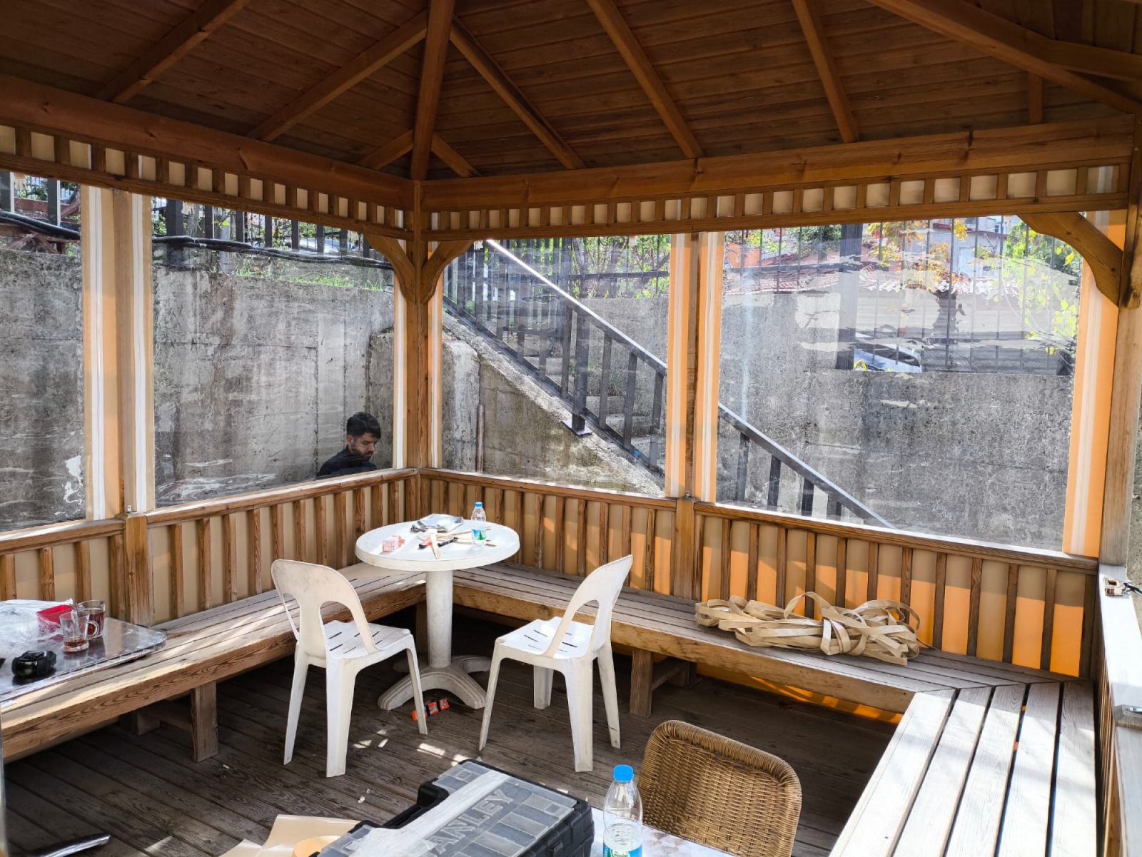 Balkon Fermuarlı Branda